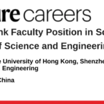 The Chinese University of Hong Kong, Shenzhen - School of Science and Engineering